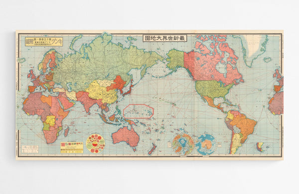 Planisphère vintage - world-maps