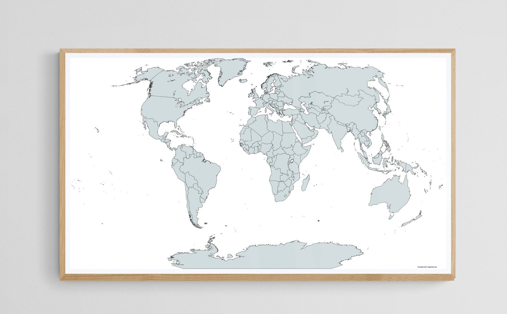 Cartes du monde vierge - world-maps
