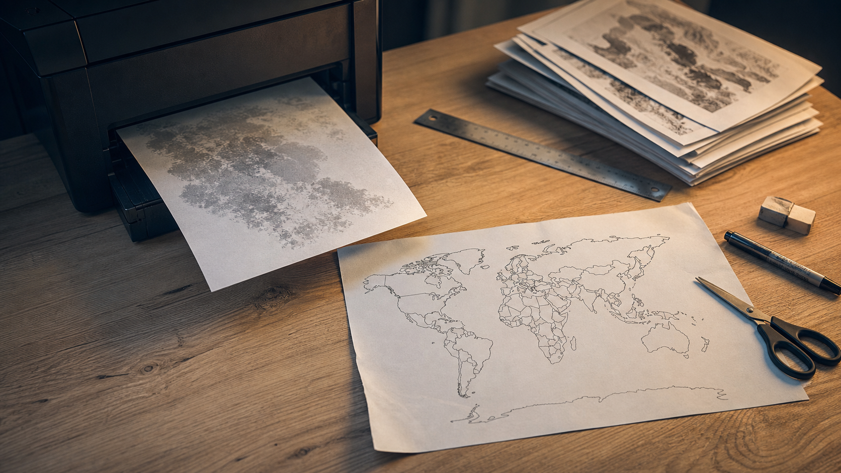 Carte monde a imprimer : planisphère vierge PDF à compléter