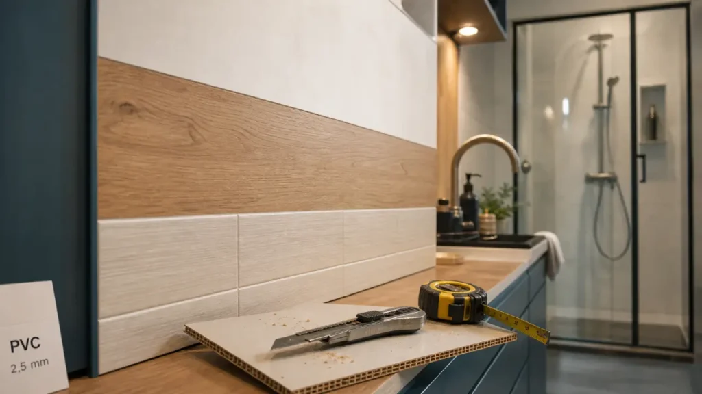 PVC, bois ou panneaux décoratifs : quel habillage mural intérieur choisir selon la pièce ?