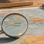Jamaique carte monde : Jamaïque repérée entre Cuba et Hispaniola