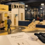 Salle de jeux enfant : mini-ville indoor et réservation 2 heures