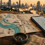Carte Bangkok avec plan BTS/Skytrain pour ne pas se perdre