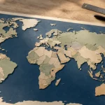 Carte du monde 2025 : politique ou Mercator, au choix
