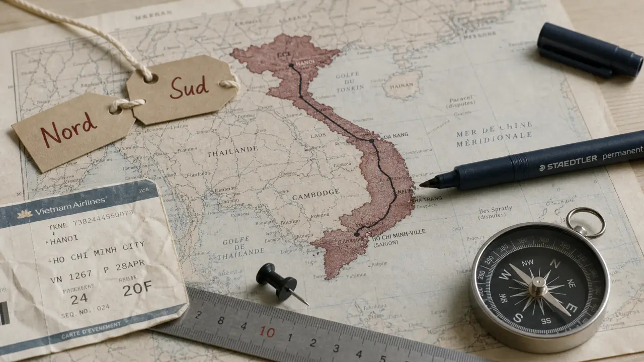 Vietnam carte du monde surligné en rouge, frontières et régions