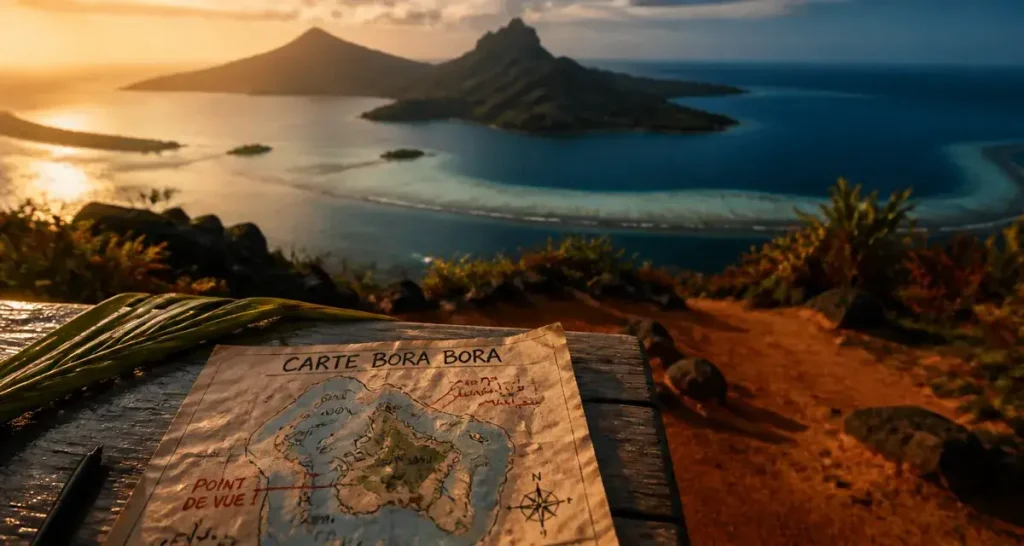 Bora Bora : carte, sommets et lagons pour réussir votre itinéraire