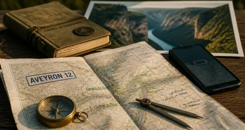 Quelle carte de l&rsquo;Aveyron choisir ? Guide pour vos itinéraires, bastides et sites naturels