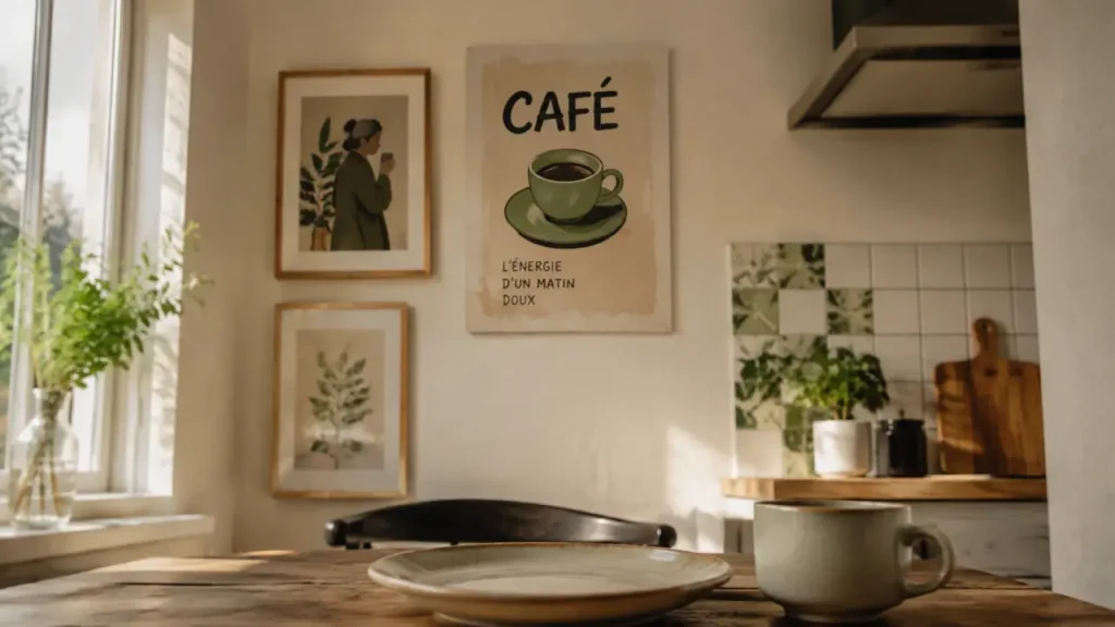 Affiche, tableau ou sticker : quelle décoration murale cuisine choisir selon votre style ?