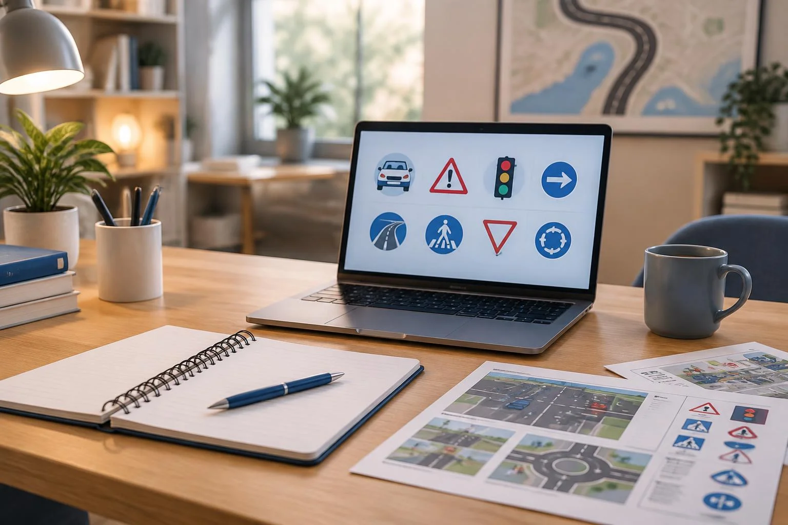 Créer un espace de révision du Code de la route
