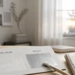 Feng shui couleur ouest : blanc et argent activent le métal, bleu profond éteint