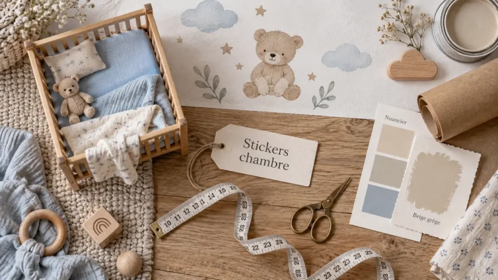 Stickers muraux pour chambre de bébé : motifs, pose et critères de choix